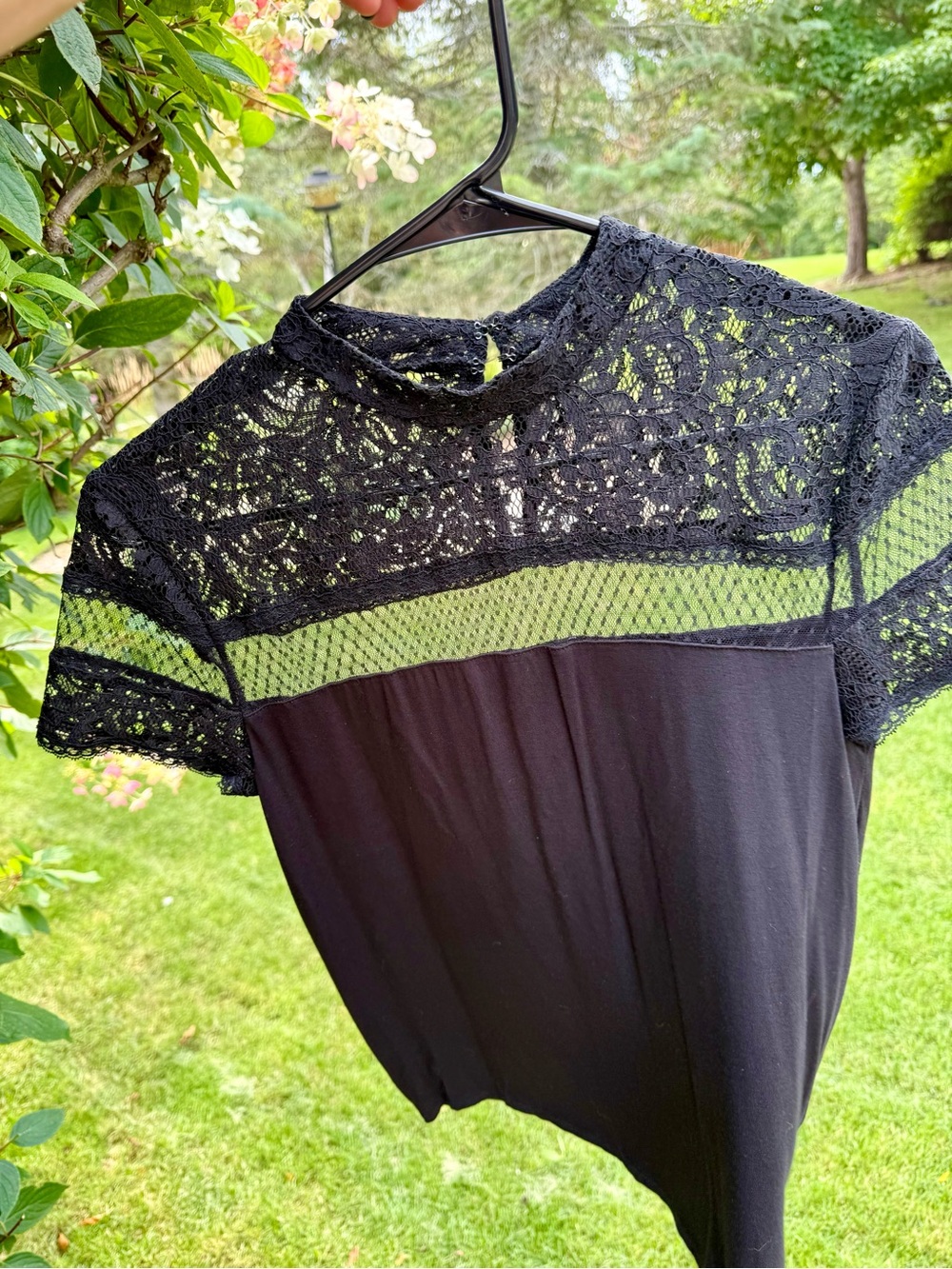 Express Lace Top/Blouse